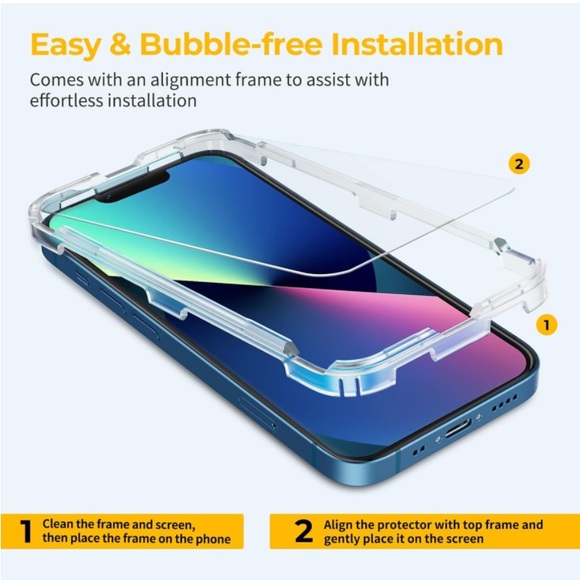 NWT iPhone screen protectors - box of 3 - Picture 4 of 16